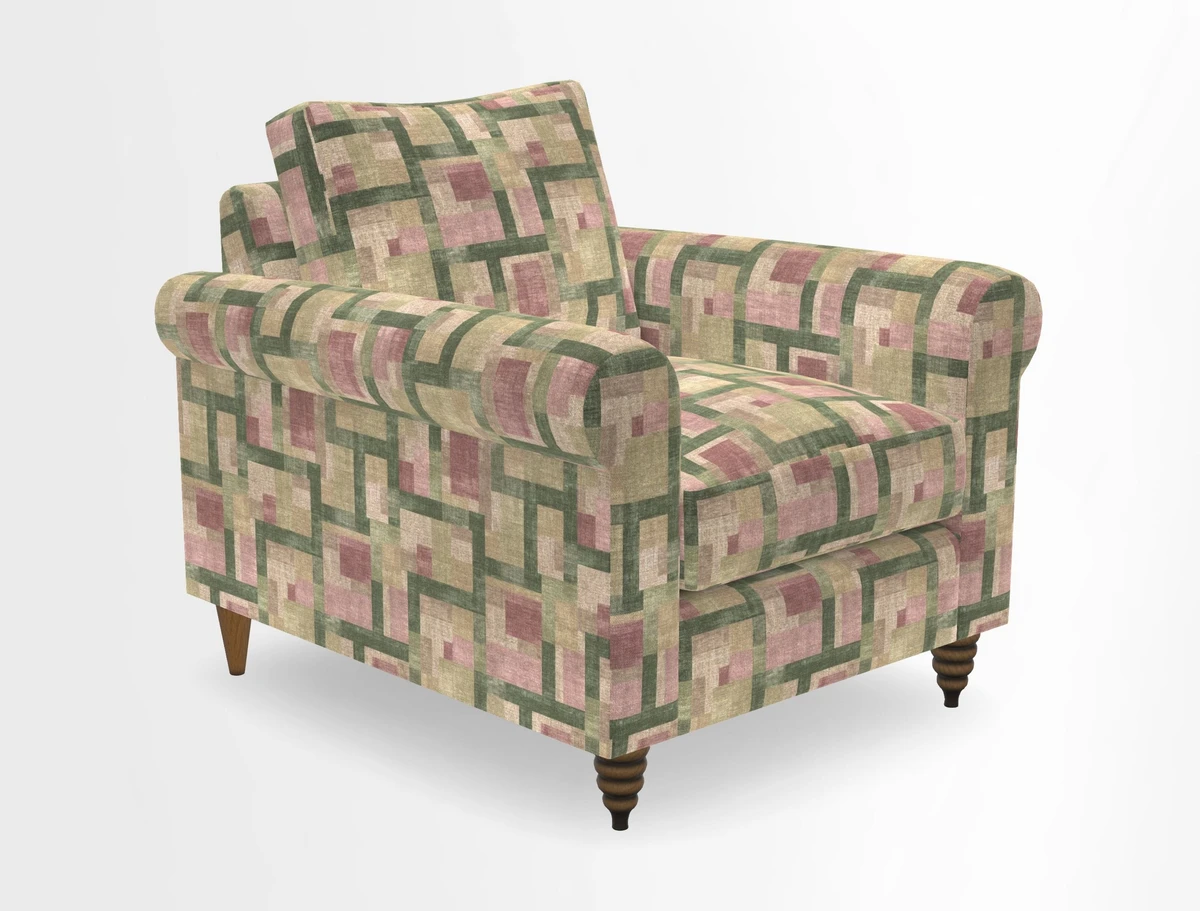 Apuldram Chair in Two Tone Plain Biscuit