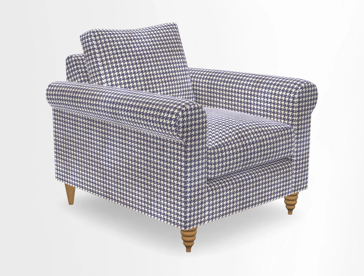 Apuldram Chair in Two Tone Plain Biscuit