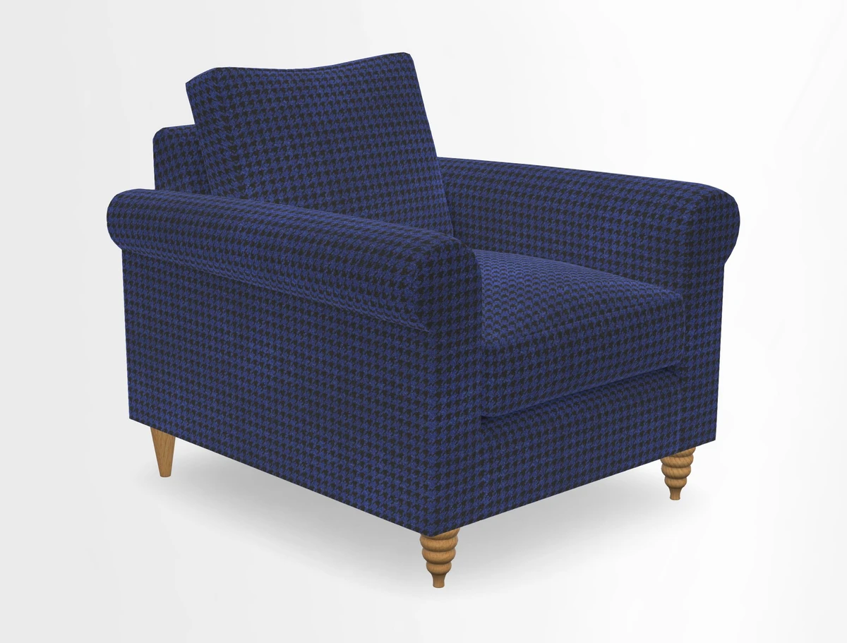 Apuldram Chair in Two Tone Plain Biscuit