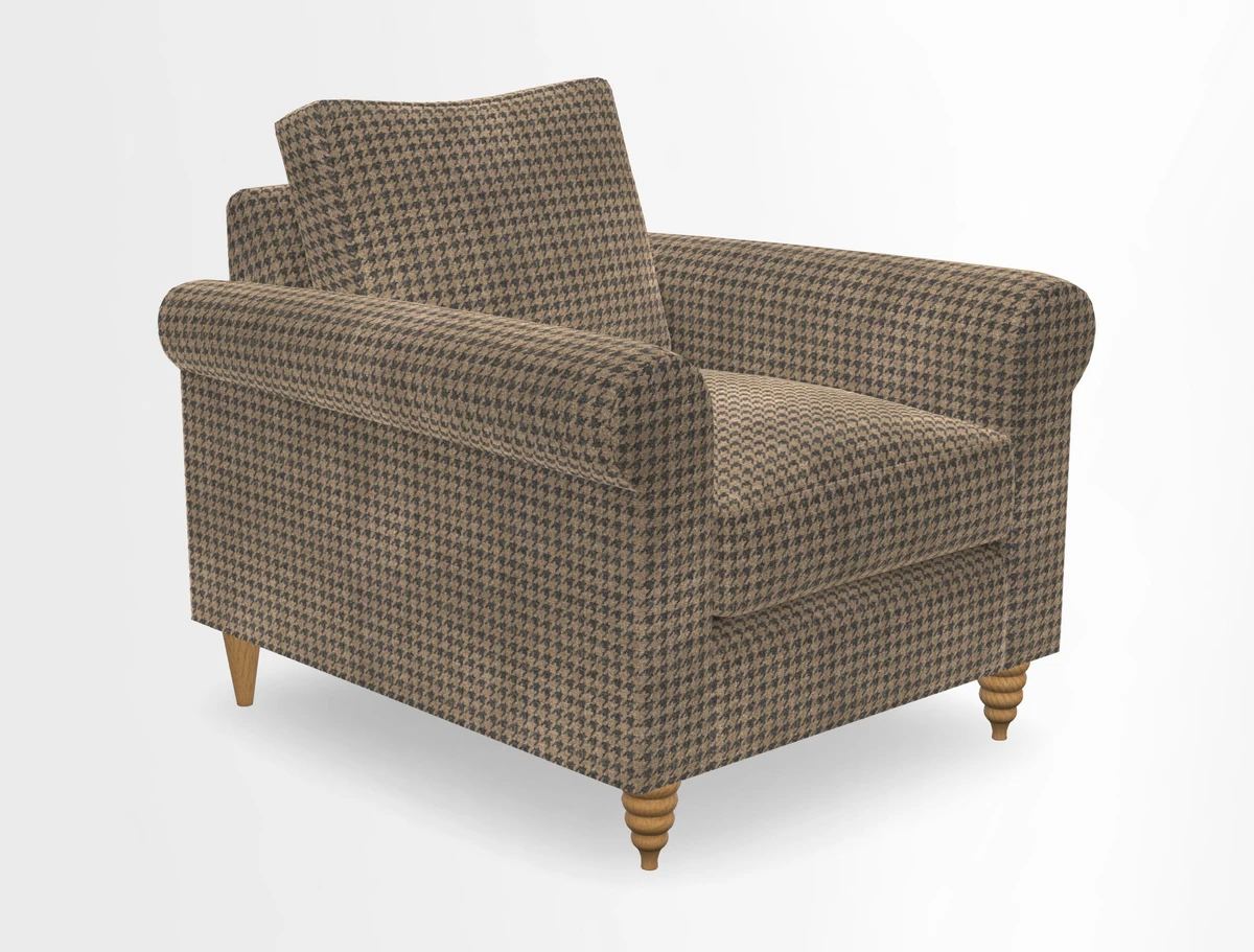 Apuldram Chair in Two Tone Plain Biscuit