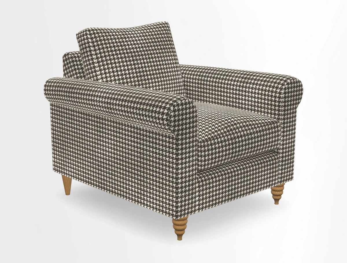 Apuldram Chair in Two Tone Plain Biscuit