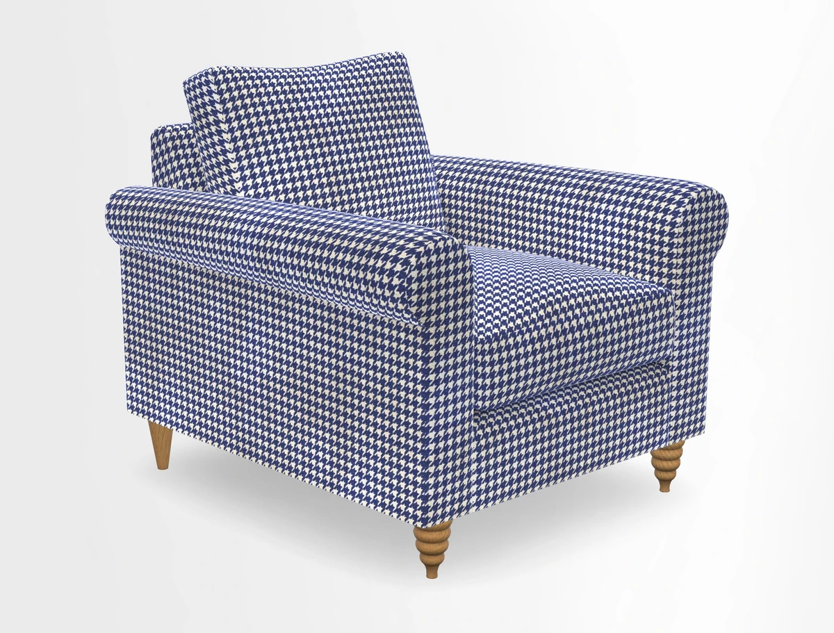 Apuldram Chair in Two Tone Plain Biscuit