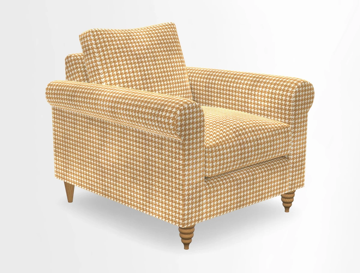 Apuldram Chair in Two Tone Plain Biscuit