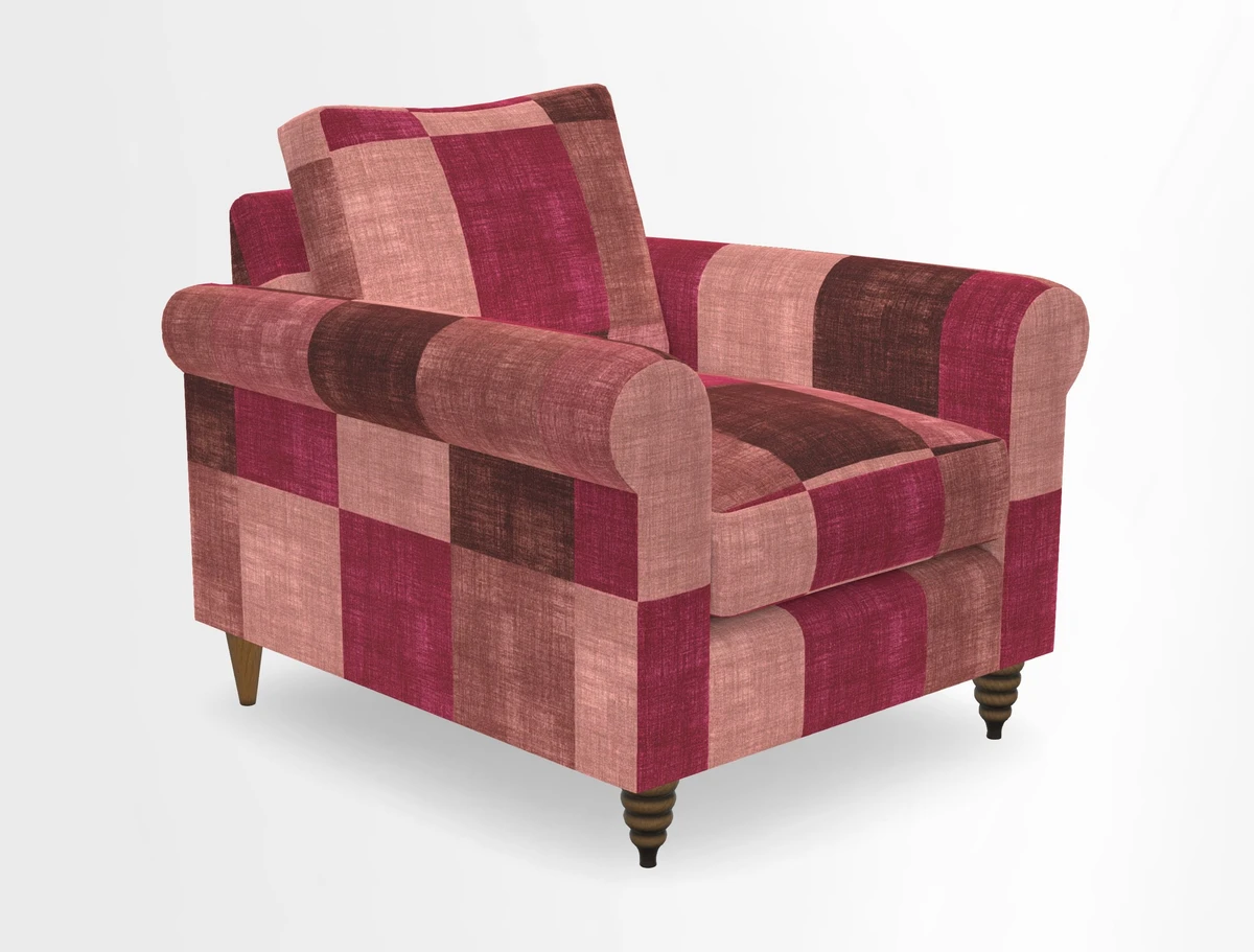 Apuldram Chair in Two Tone Plain Biscuit