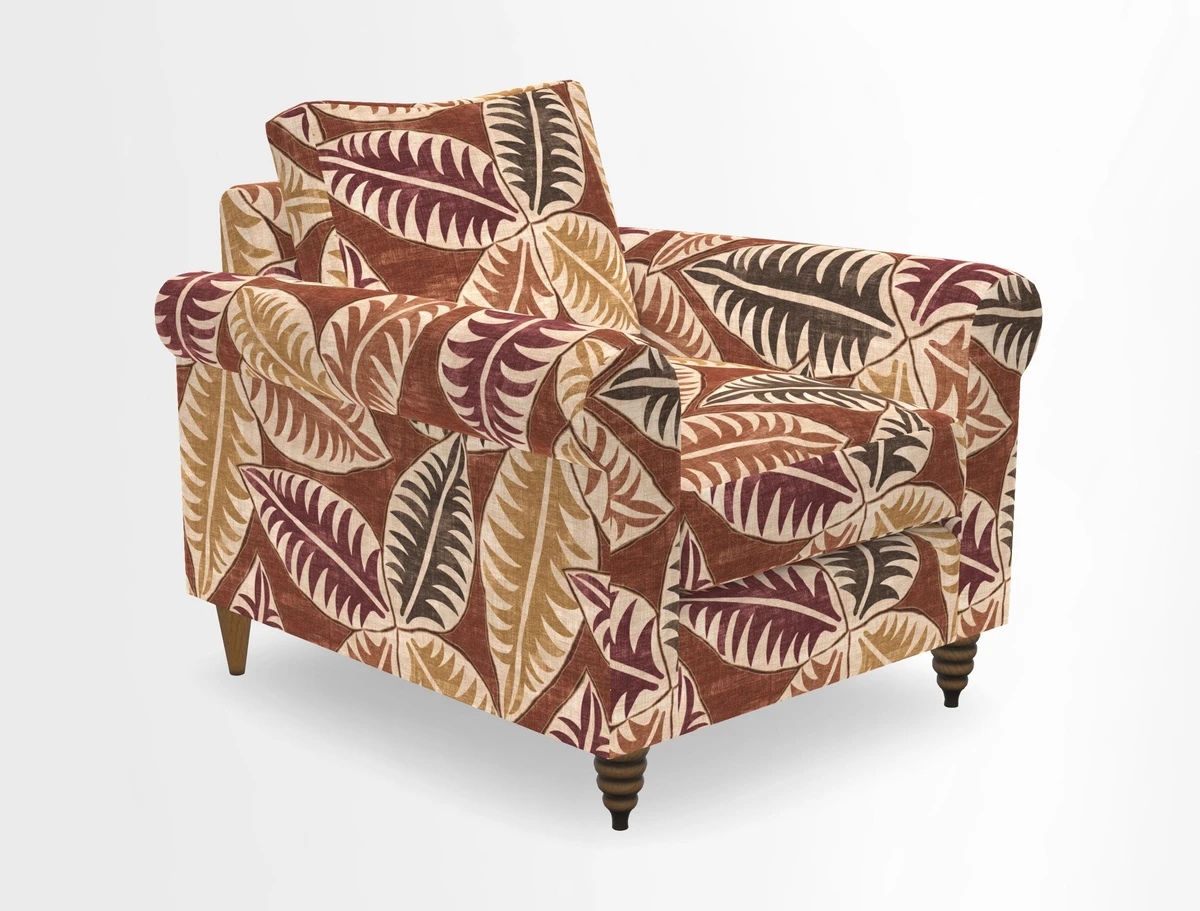 Apuldram Chair in Two Tone Plain Biscuit