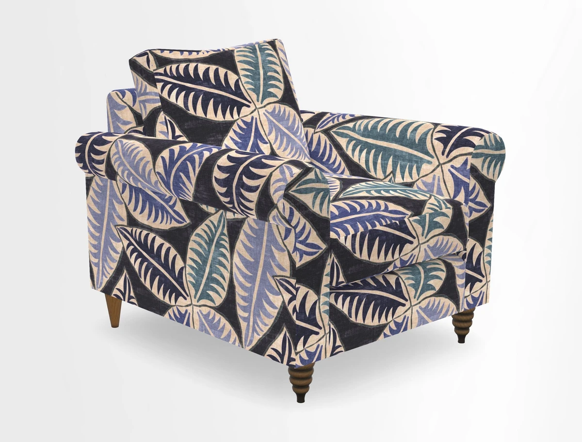 Apuldram Chair in Two Tone Plain Biscuit
