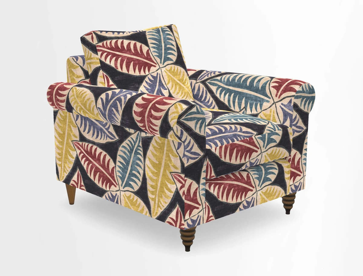 Apuldram Chair in Two Tone Plain Biscuit