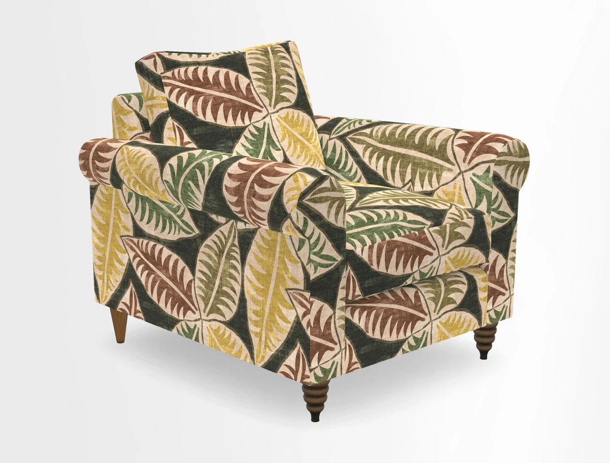 Apuldram Chair in Two Tone Plain Biscuit