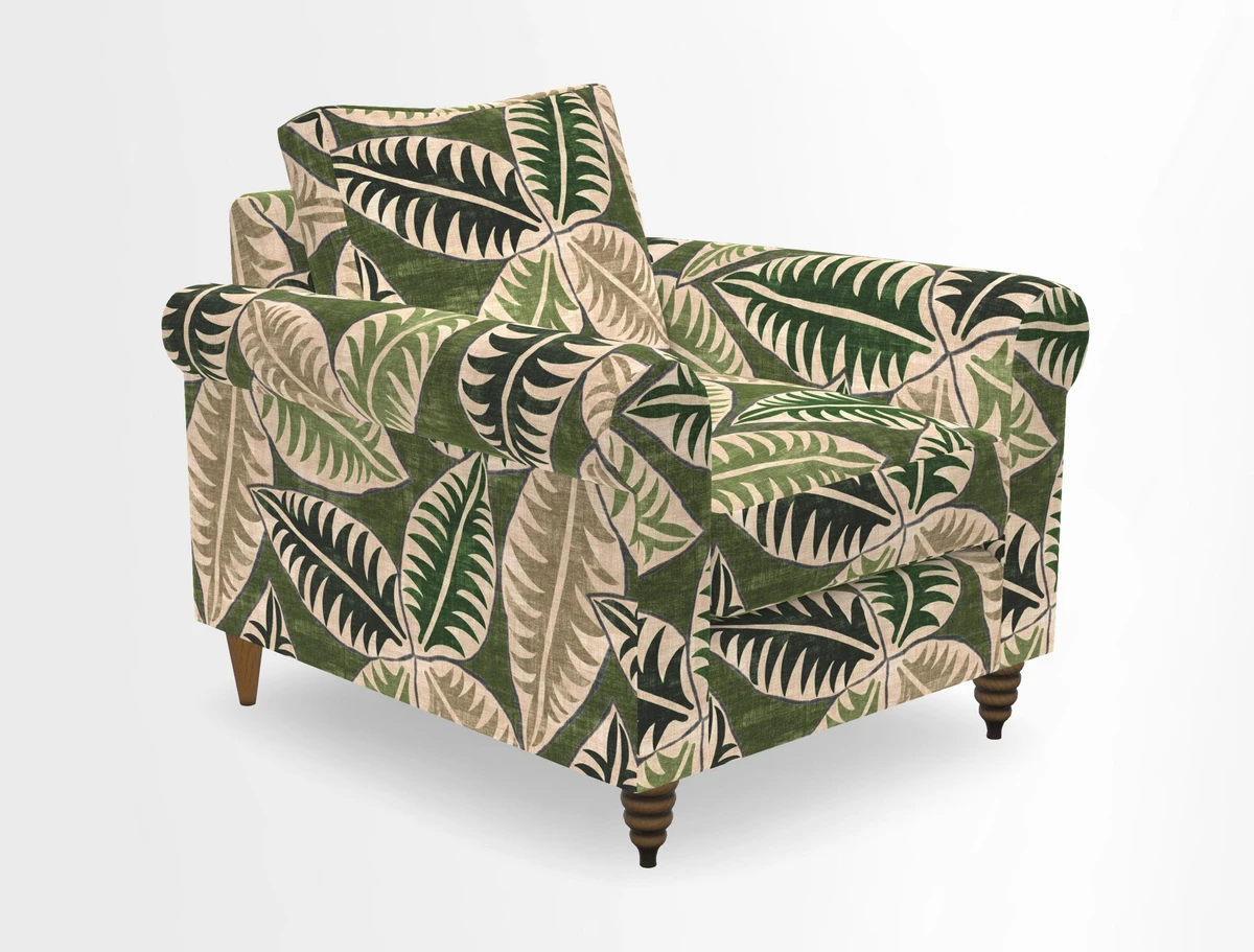 Apuldram Chair in Two Tone Plain Biscuit