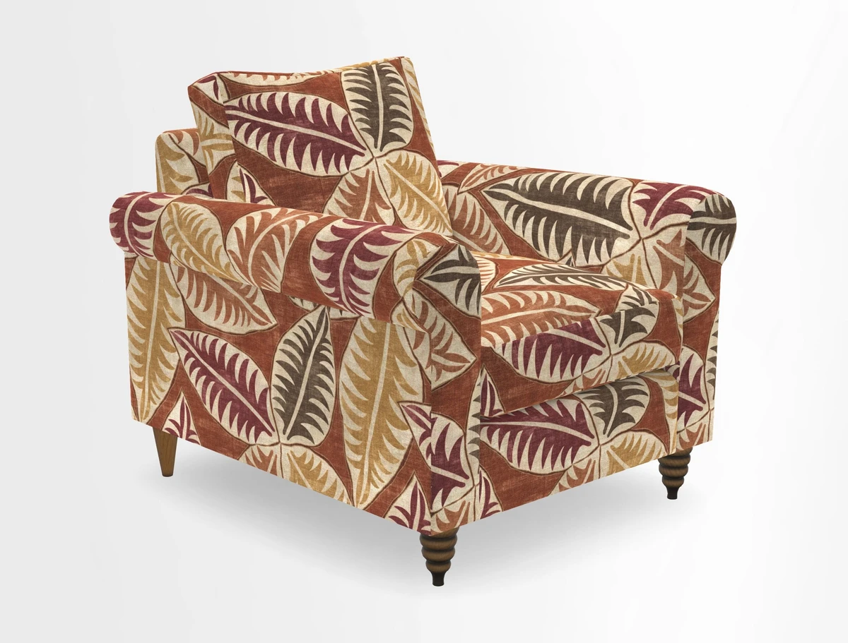 Apuldram Chair in Two Tone Plain Biscuit