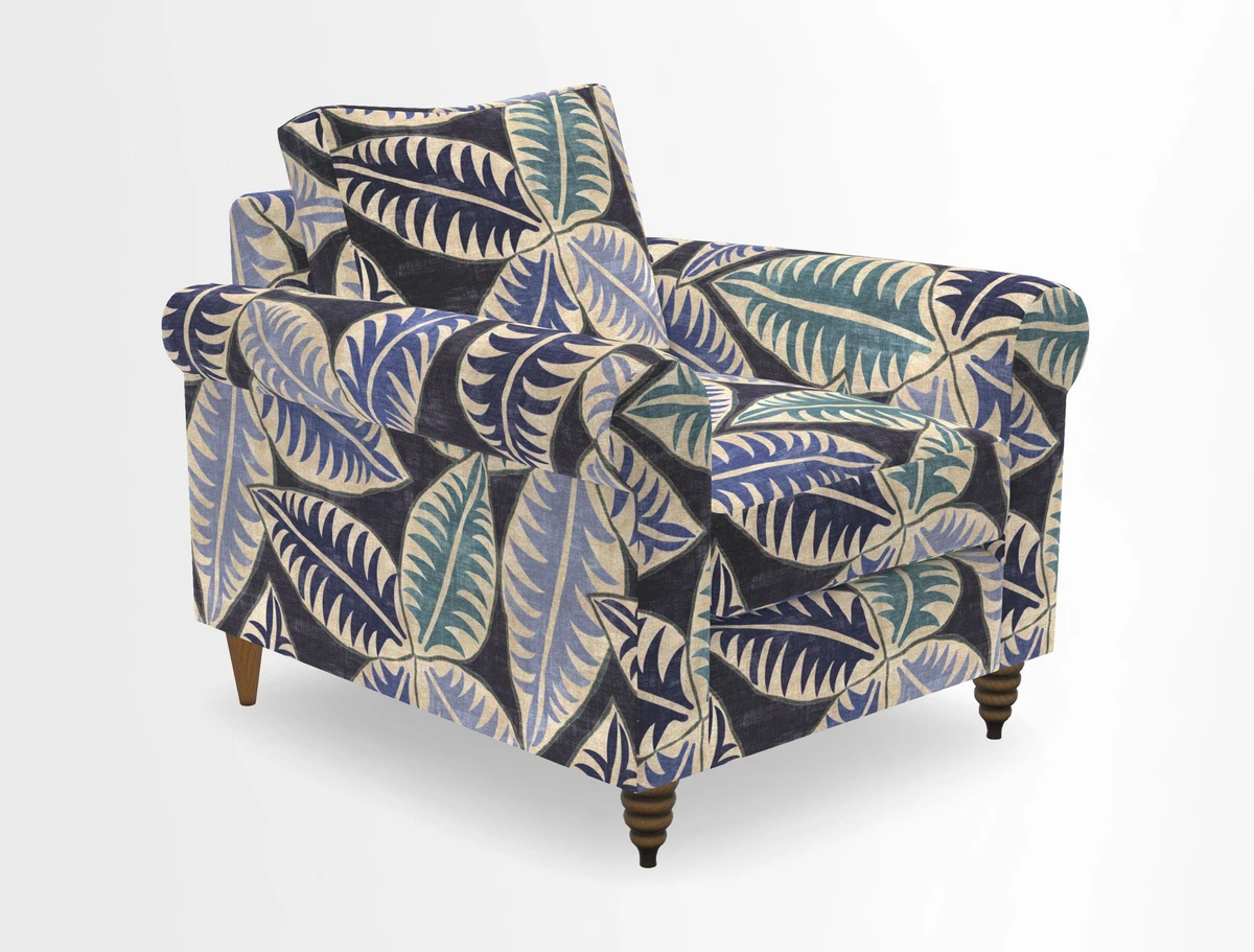 Apuldram Chair in Two Tone Plain Biscuit