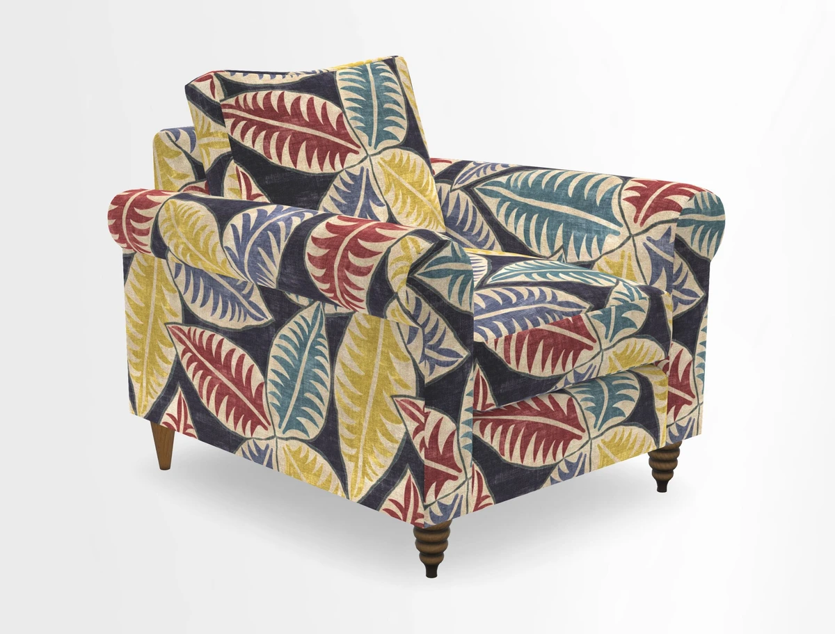 Apuldram Chair in Two Tone Plain Biscuit