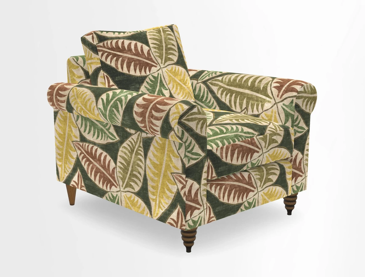 Apuldram Chair in Two Tone Plain Biscuit