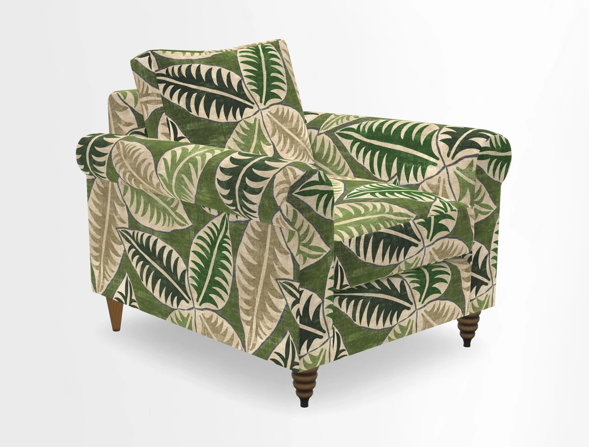 Apuldram Chair in Two Tone Plain Biscuit