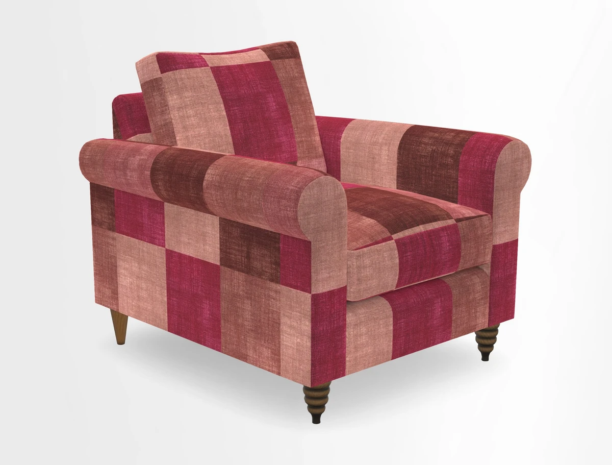 Apuldram Chair in Two Tone Plain Biscuit