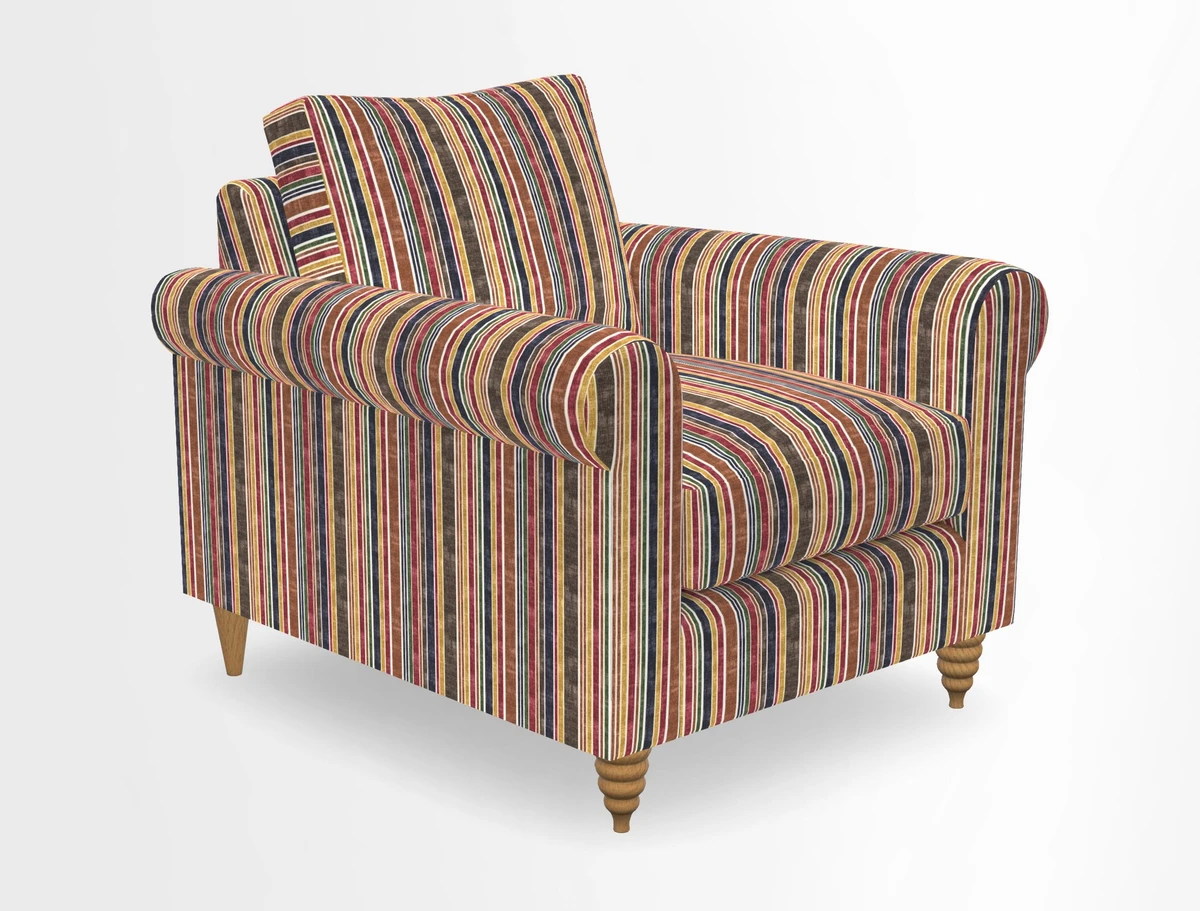 Apuldram Chair in Two Tone Plain Biscuit
