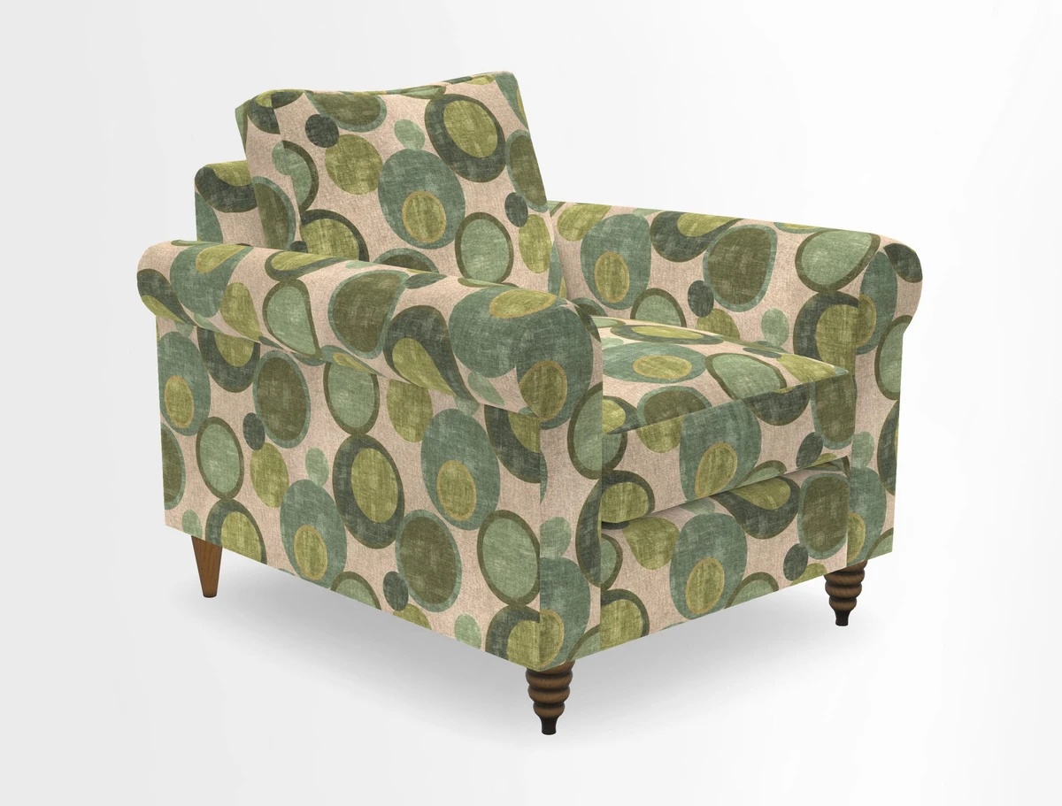 Apuldram Chair in Two Tone Plain Biscuit