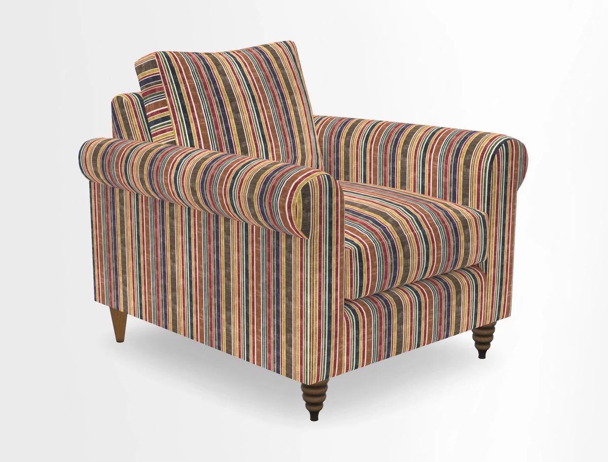 Apuldram Chair in Two Tone Plain Biscuit