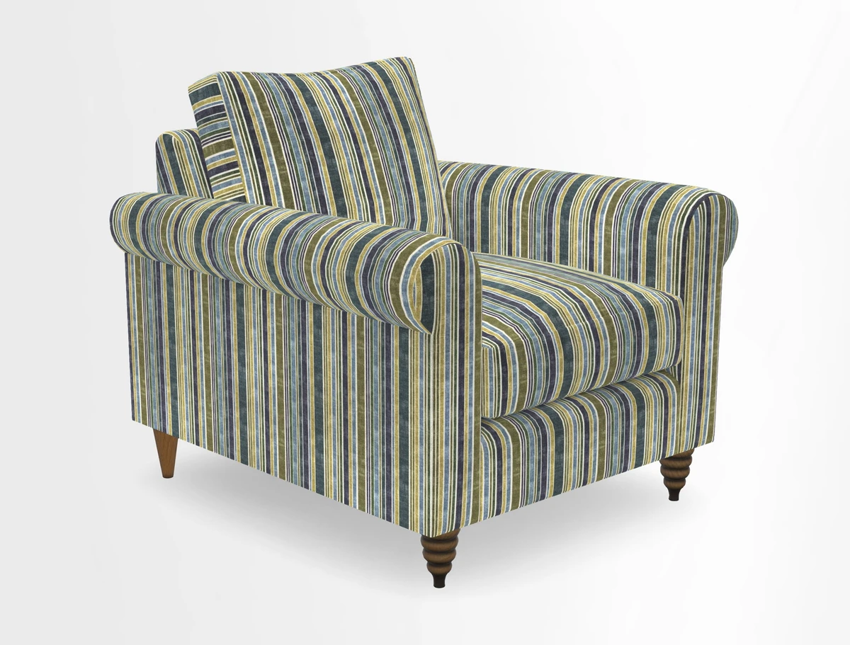 Apuldram Chair in Two Tone Plain Biscuit