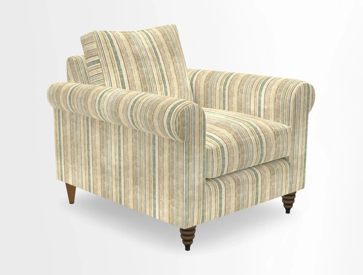 Apuldram Chair in Two Tone Plain Biscuit