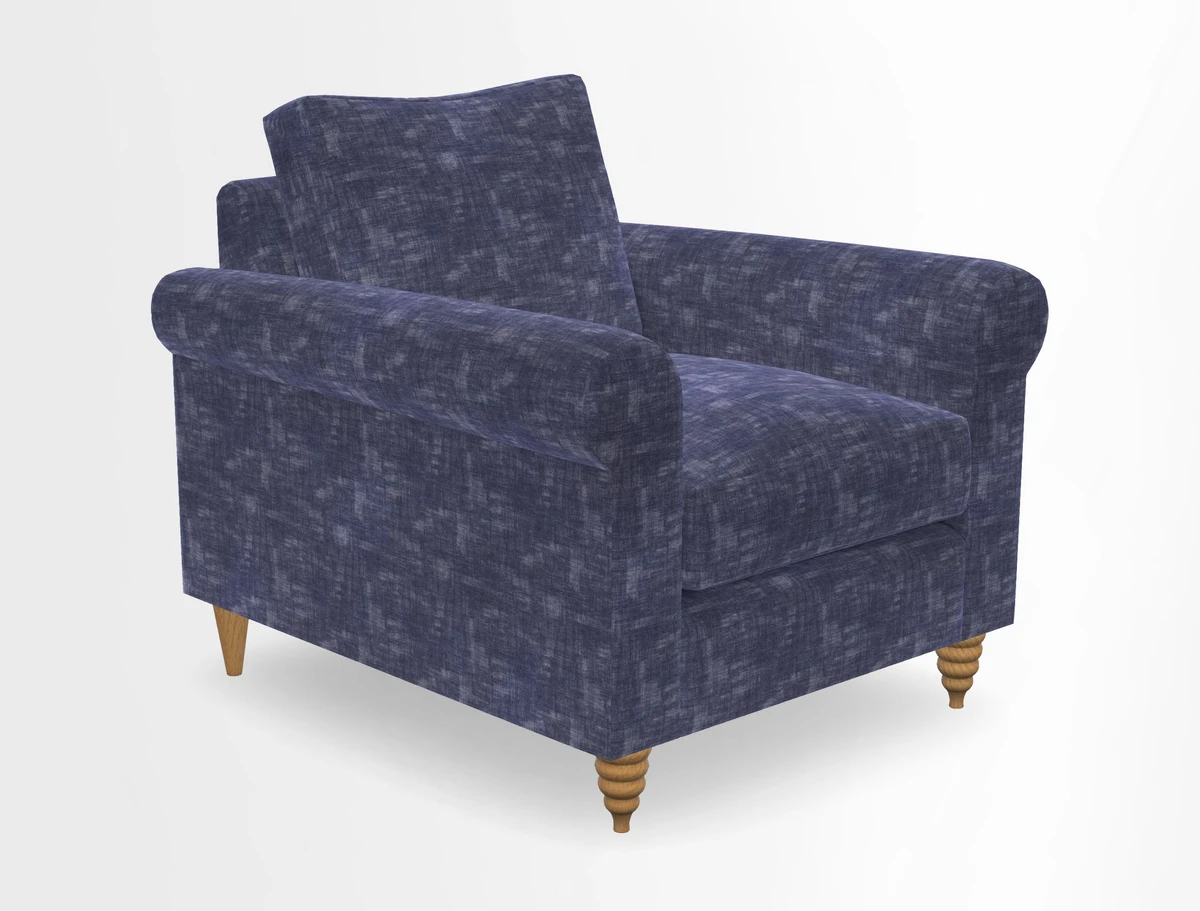 Apuldram Chair in Two Tone Plain Biscuit