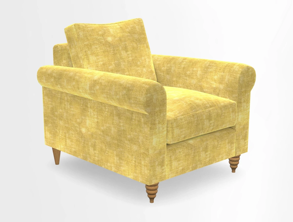 Apuldram Chair in Two Tone Plain Biscuit