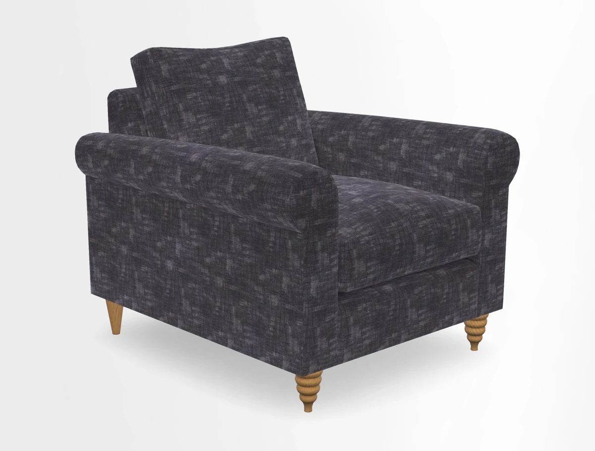 Apuldram Chair in Two Tone Plain Biscuit