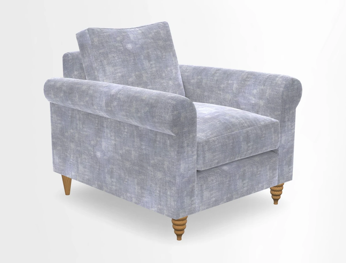 Apuldram Chair in Two Tone Plain Biscuit