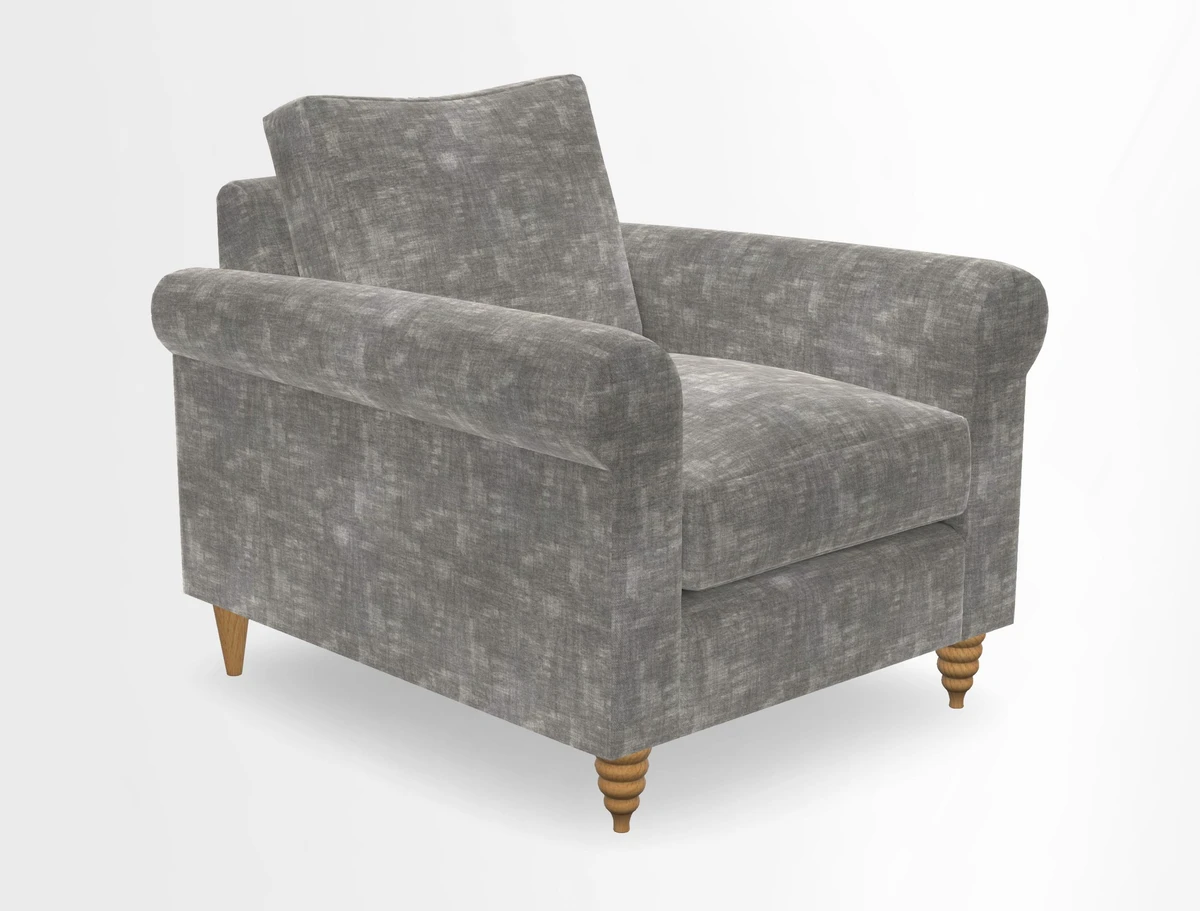 Apuldram Chair in Two Tone Plain Biscuit