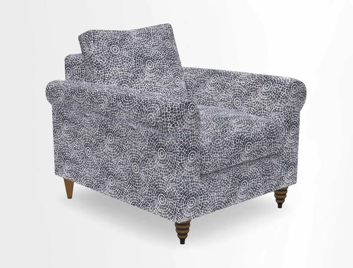 Apuldram Chair in Two Tone Plain Biscuit