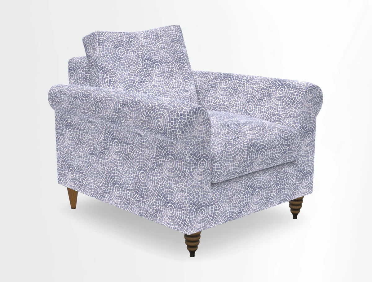 Apuldram Chair in Two Tone Plain Biscuit