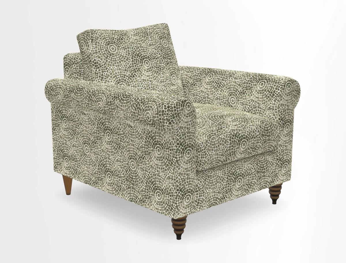Apuldram Chair in Two Tone Plain Biscuit
