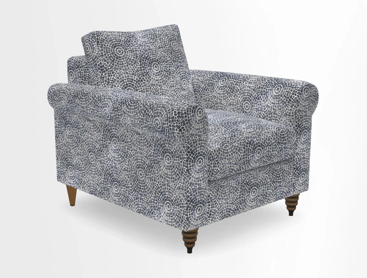 Apuldram Chair in Two Tone Plain Biscuit