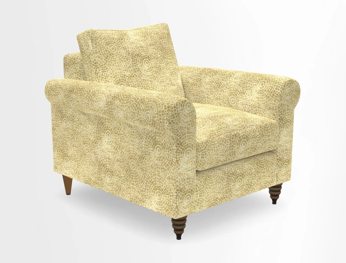 Apuldram Chair in Two Tone Plain Biscuit