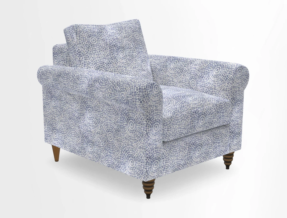 Apuldram Chair in Two Tone Plain Biscuit