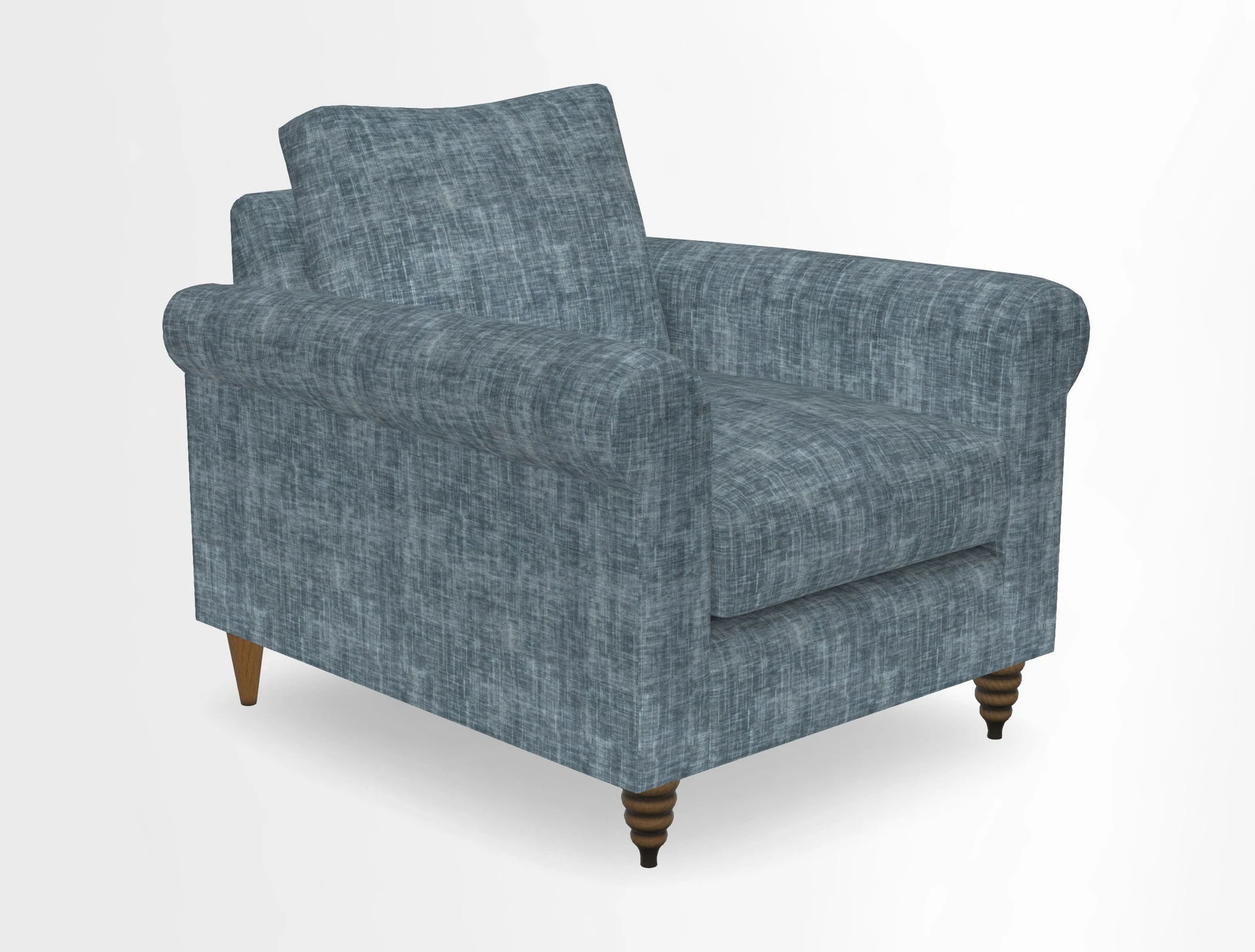 Apuldram Chair in Two Tone Plain Biscuit