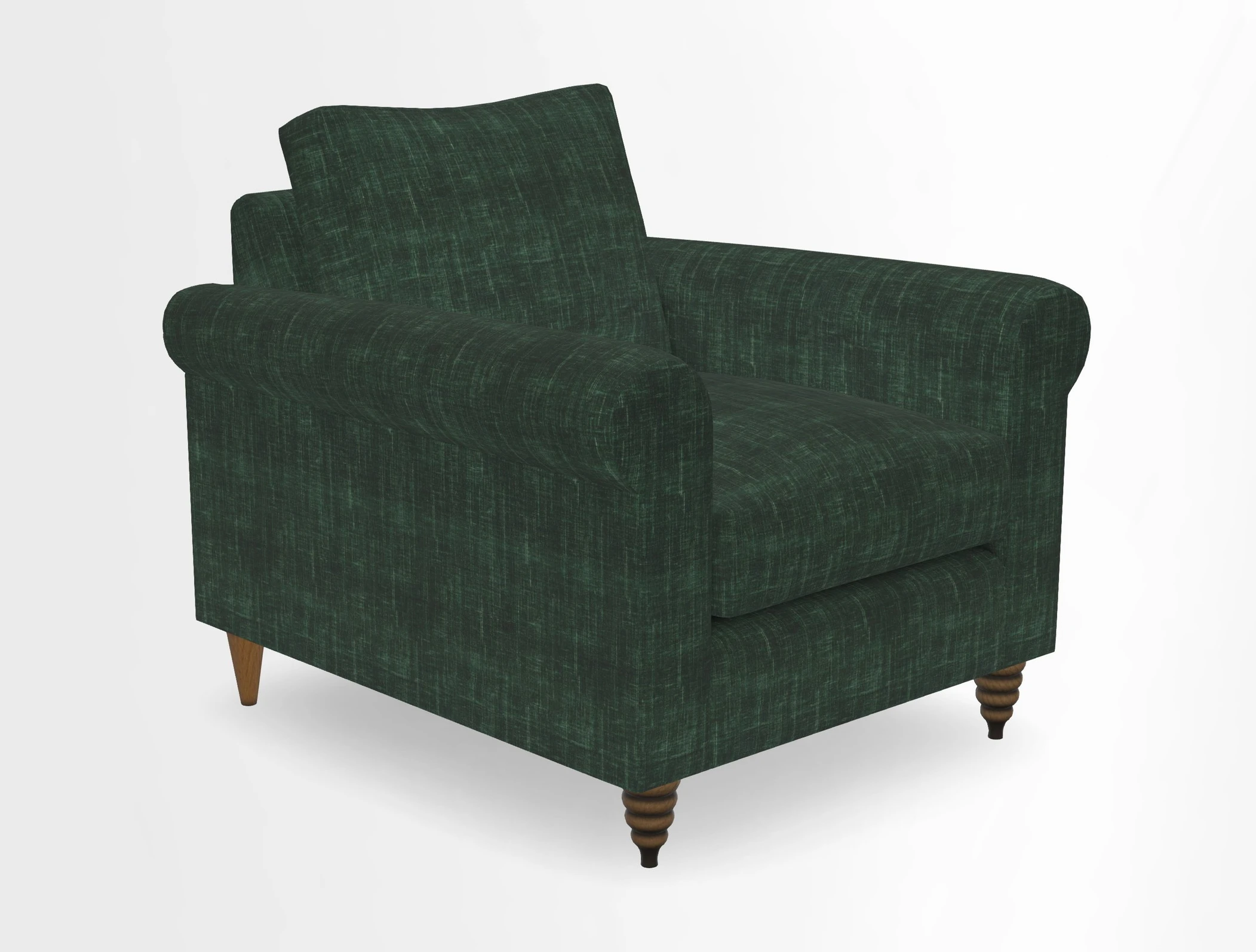Apuldram Chair in Two Tone Plain Biscuit