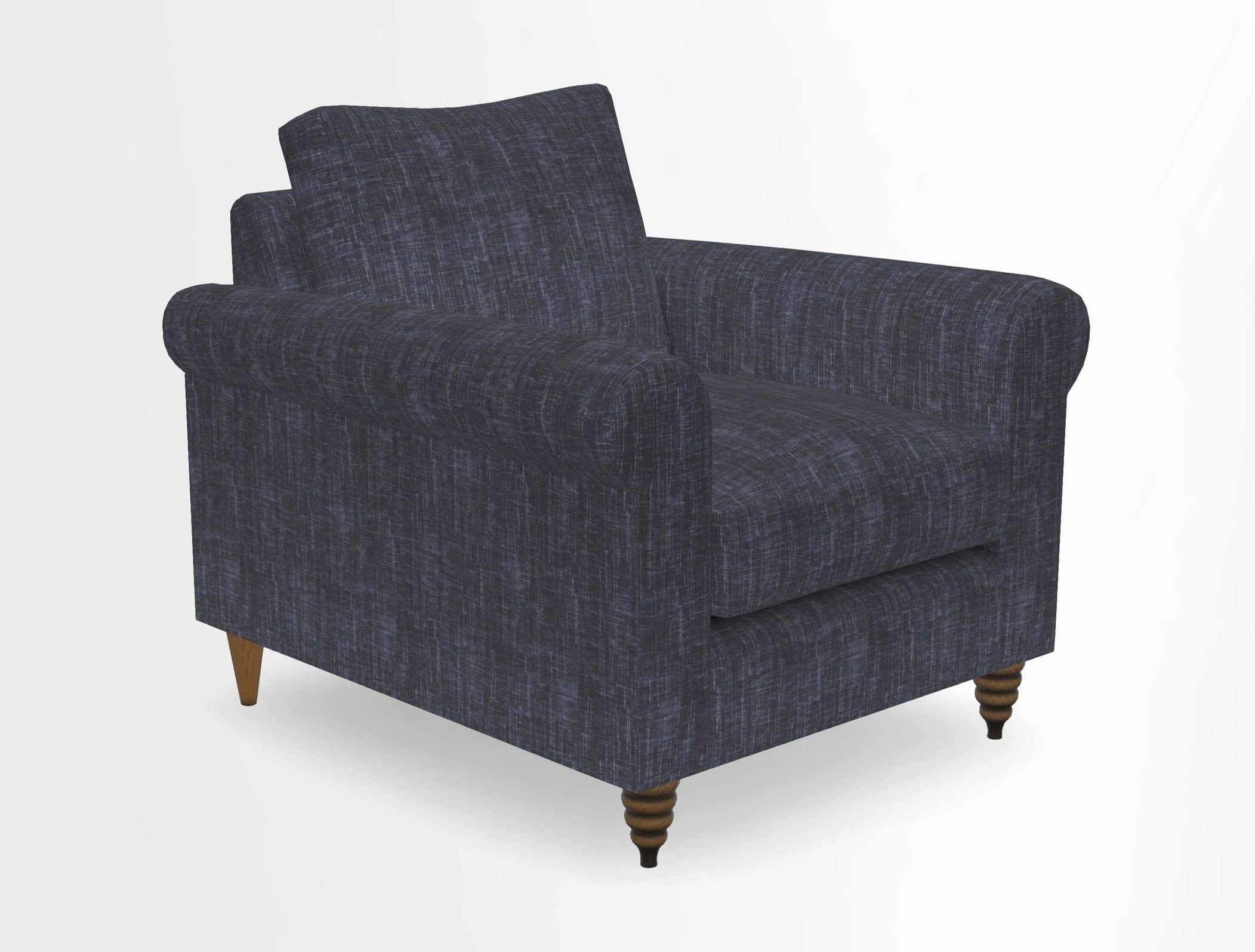 Apuldram Chair in Two Tone Plain Biscuit