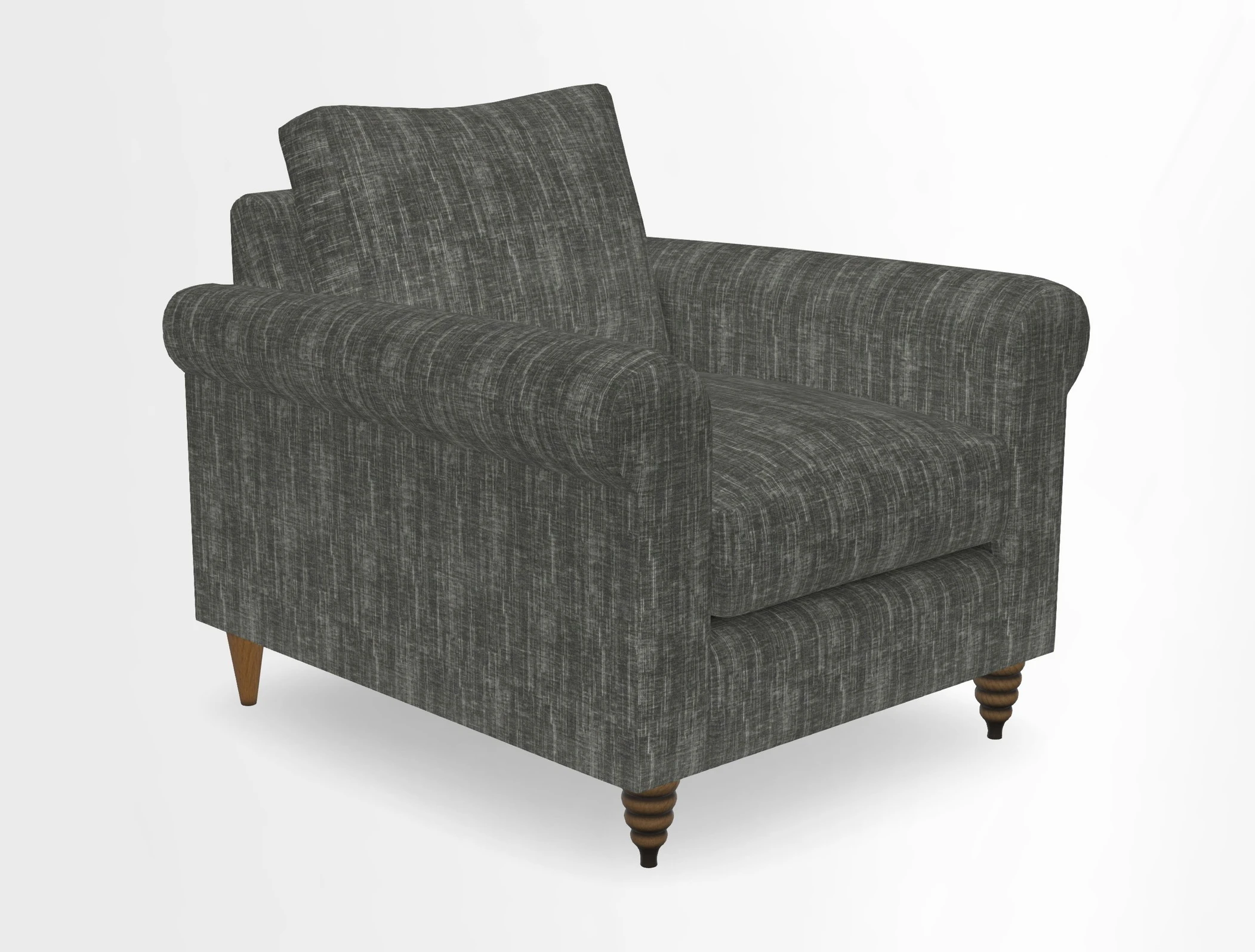 Apuldram Chair in Two Tone Plain Biscuit