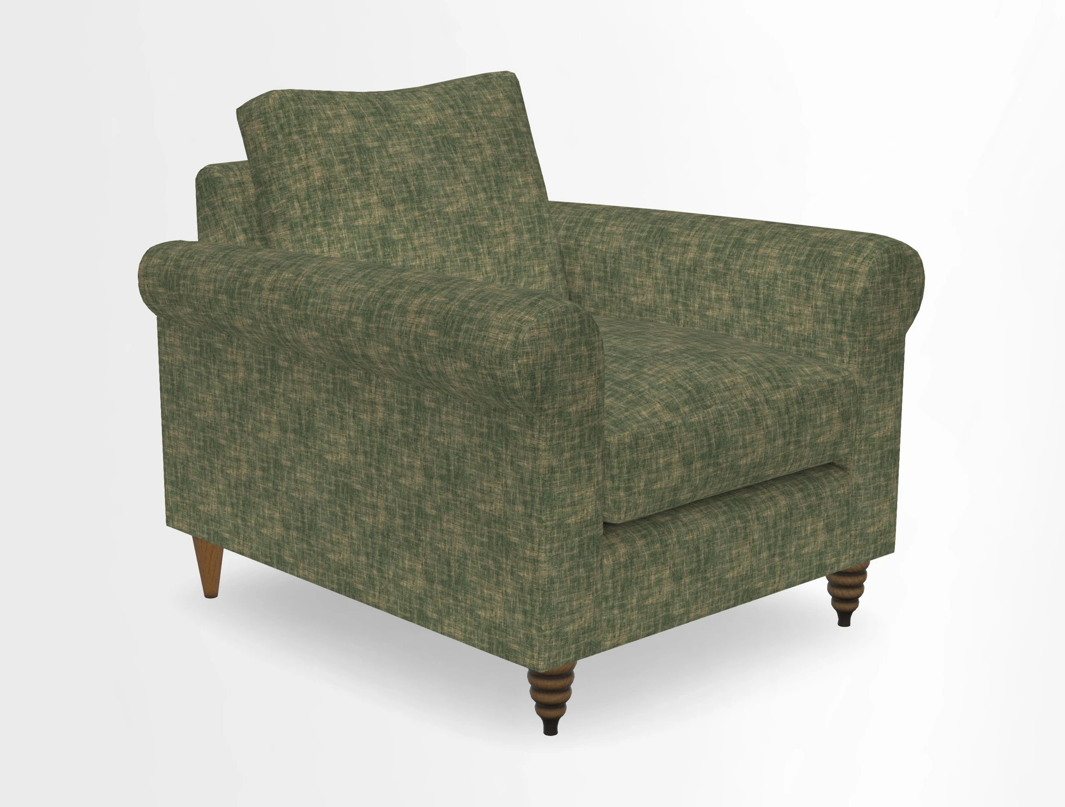 Apuldram Chair in Two Tone Plain Biscuit