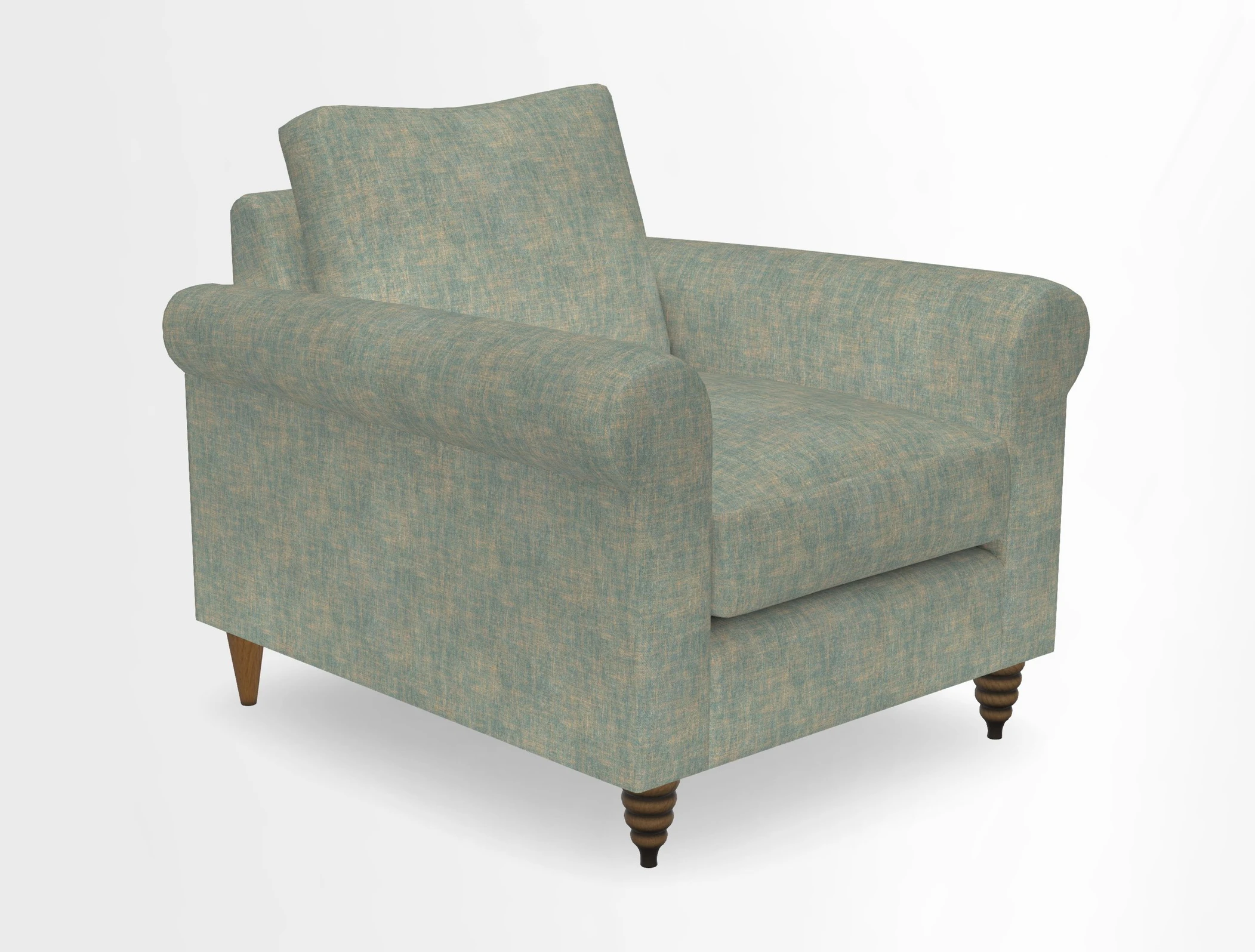 Apuldram Chair in Two Tone Plain Biscuit
