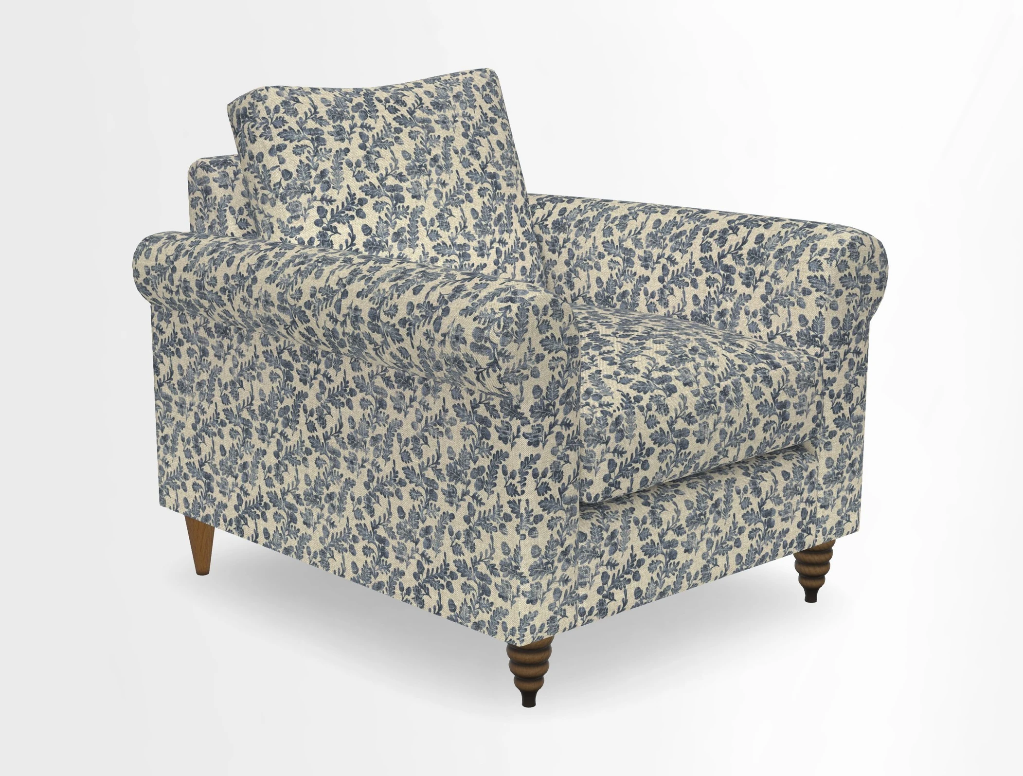 Apuldram Chair in Two Tone Plain Biscuit