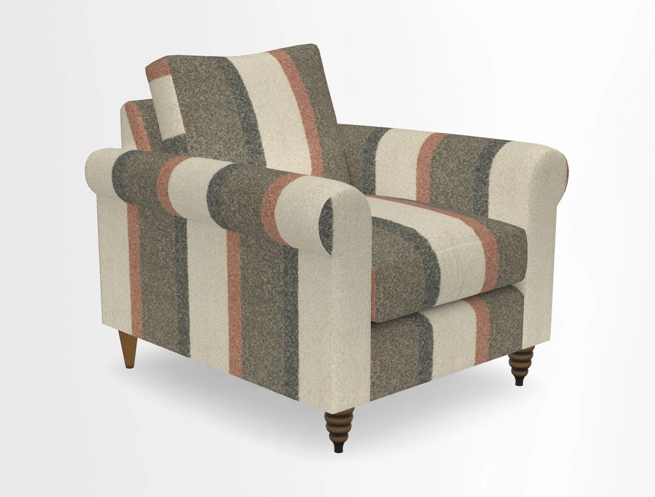 Apuldram Chair in Two Tone Plain Biscuit