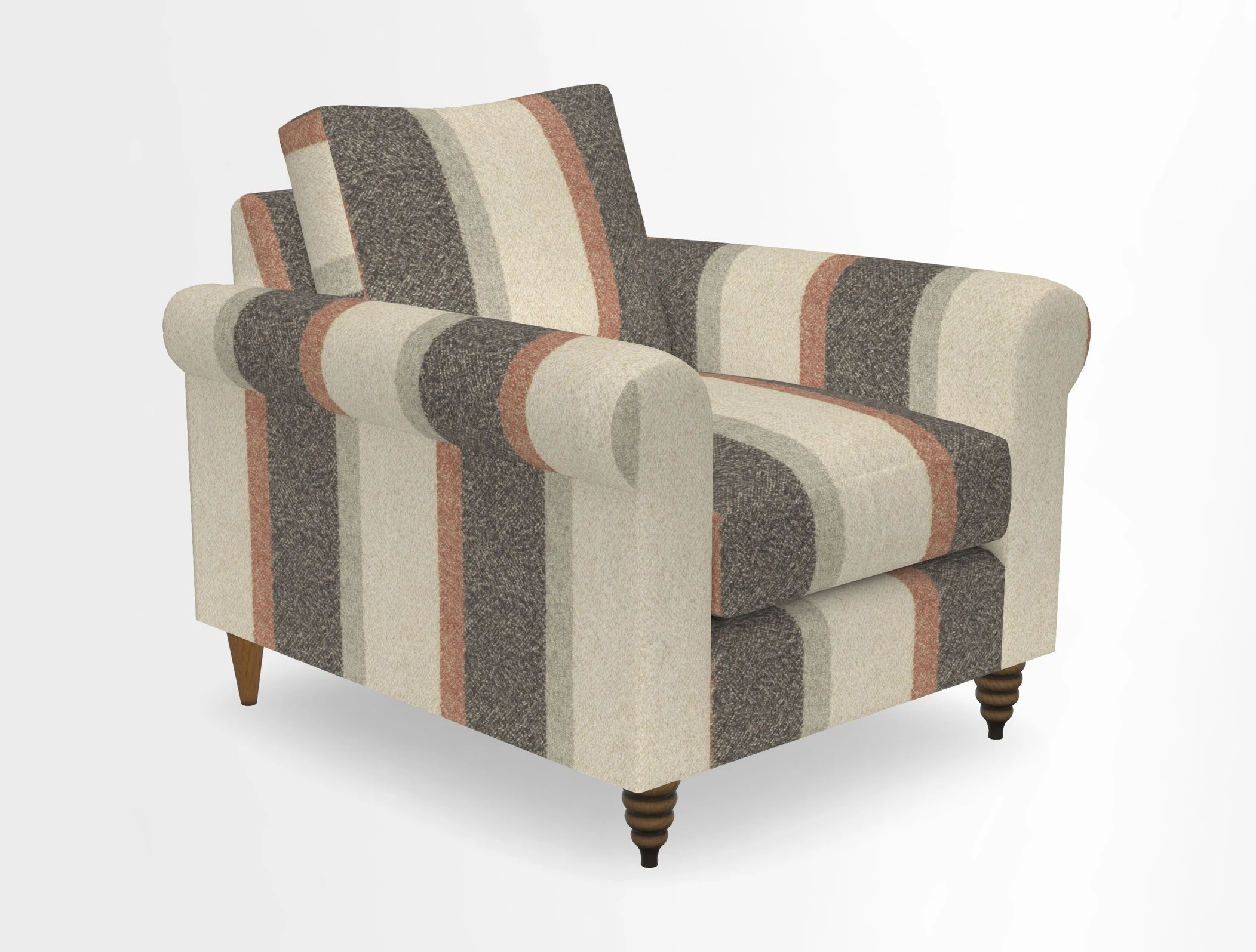 Apuldram Chair in Two Tone Plain Biscuit