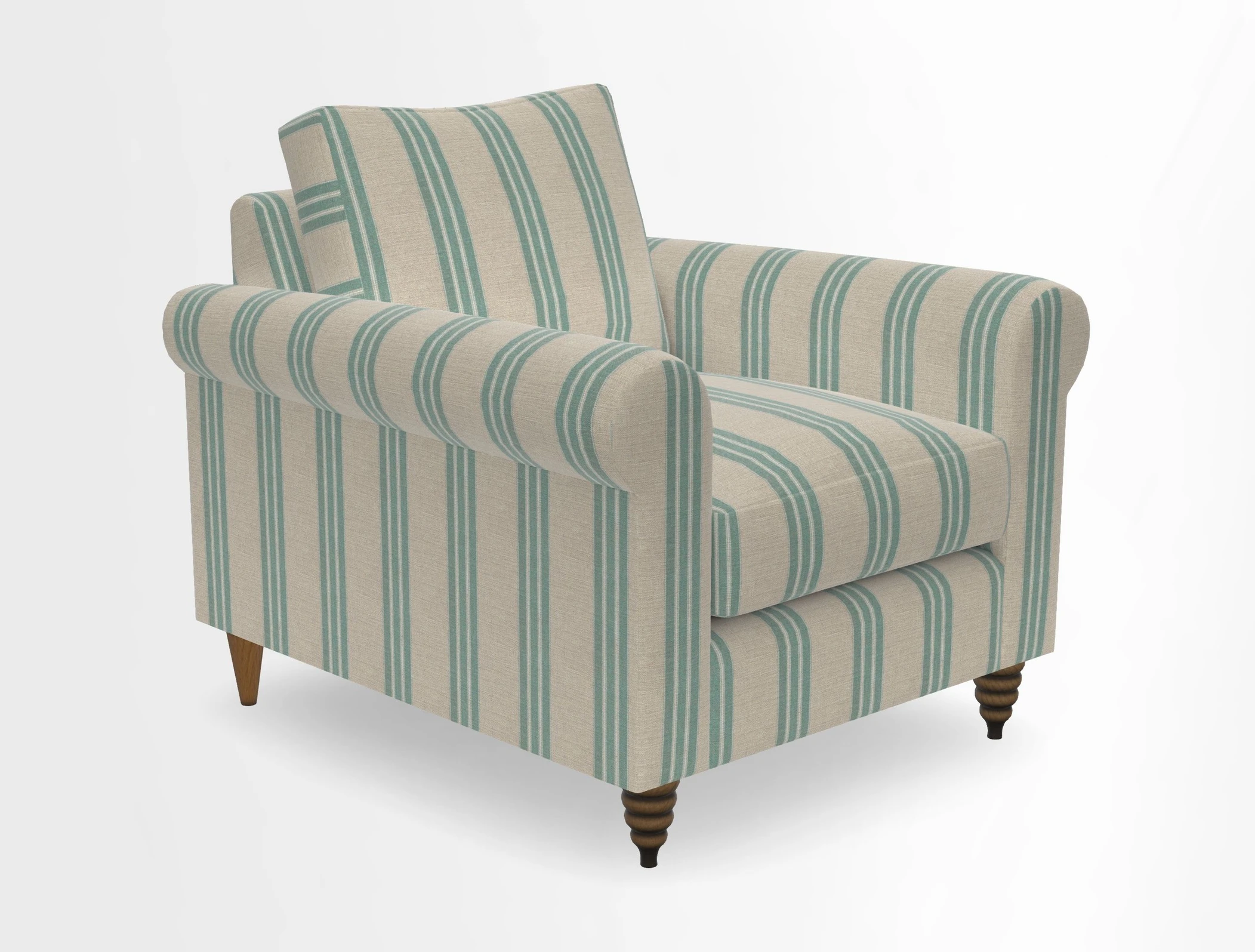 Apuldram Chair in Two Tone Plain Biscuit