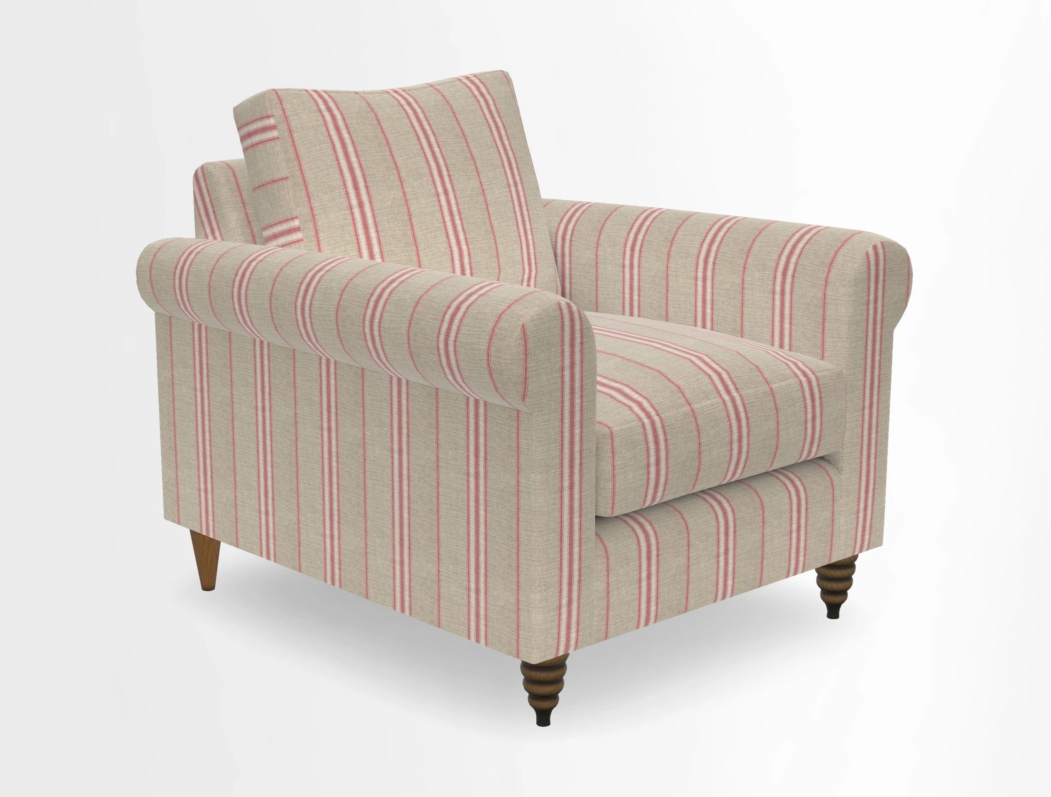 Apuldram Chair in Two Tone Plain Biscuit