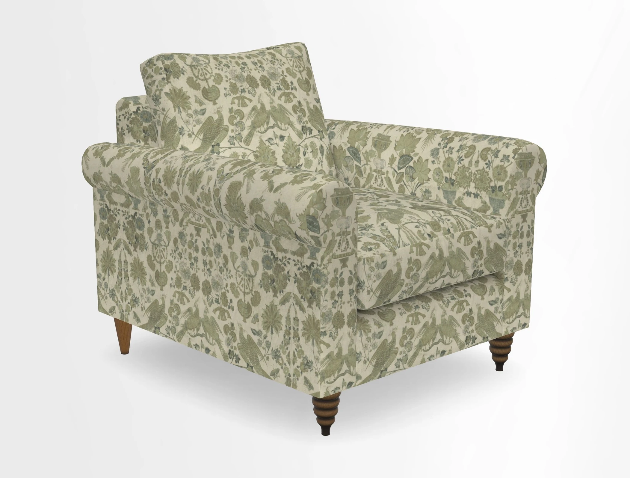 Apuldram Chair in Two Tone Plain Biscuit
