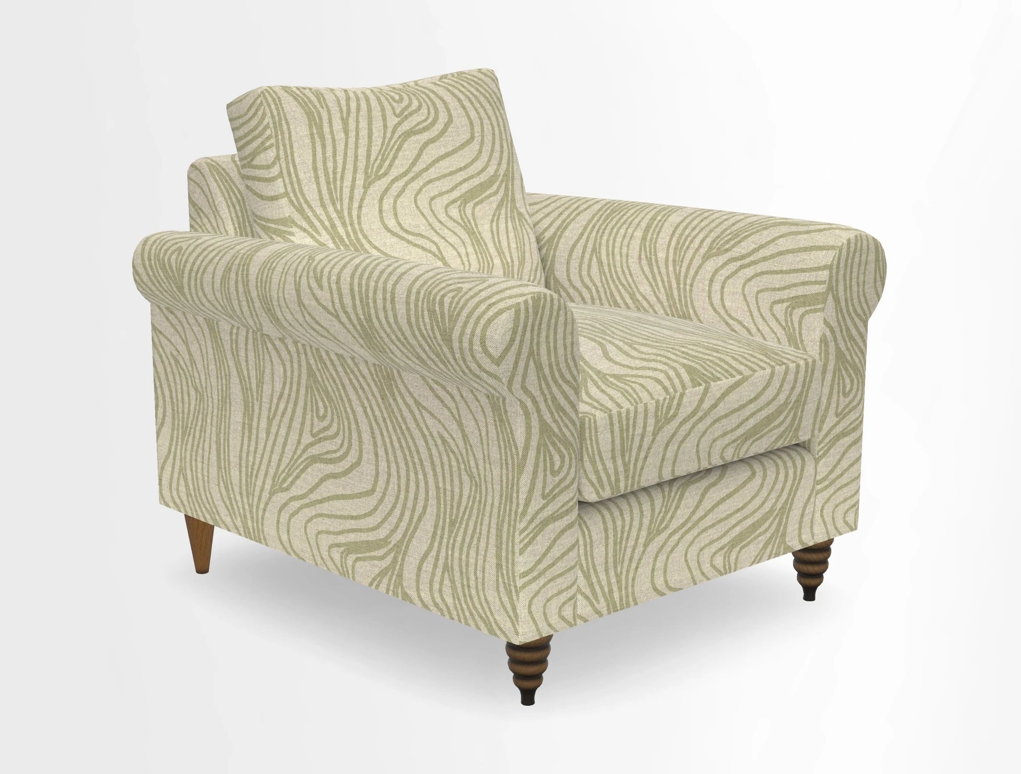 Apuldram Chair in Two Tone Plain Biscuit