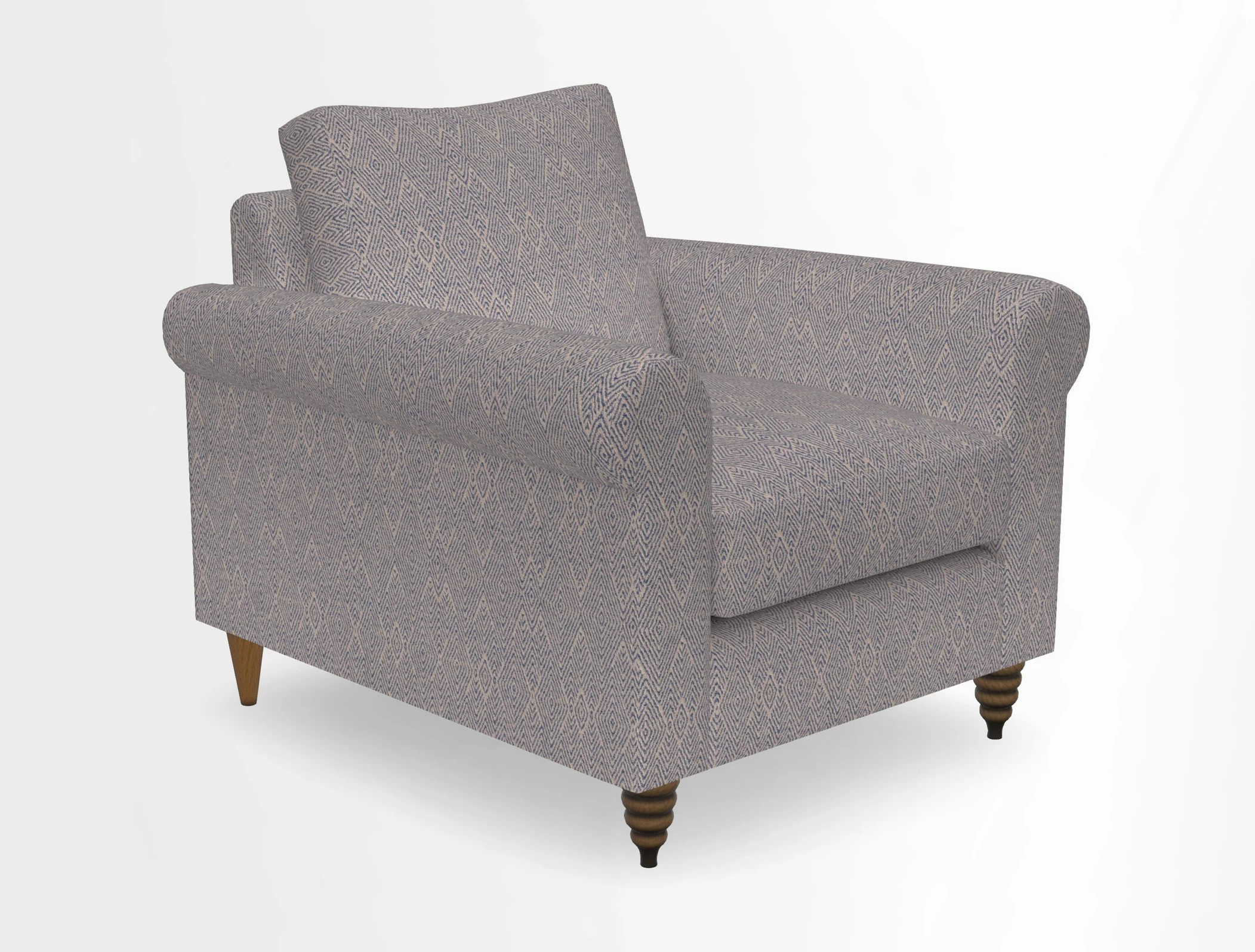 Apuldram Chair in Two Tone Plain Biscuit
