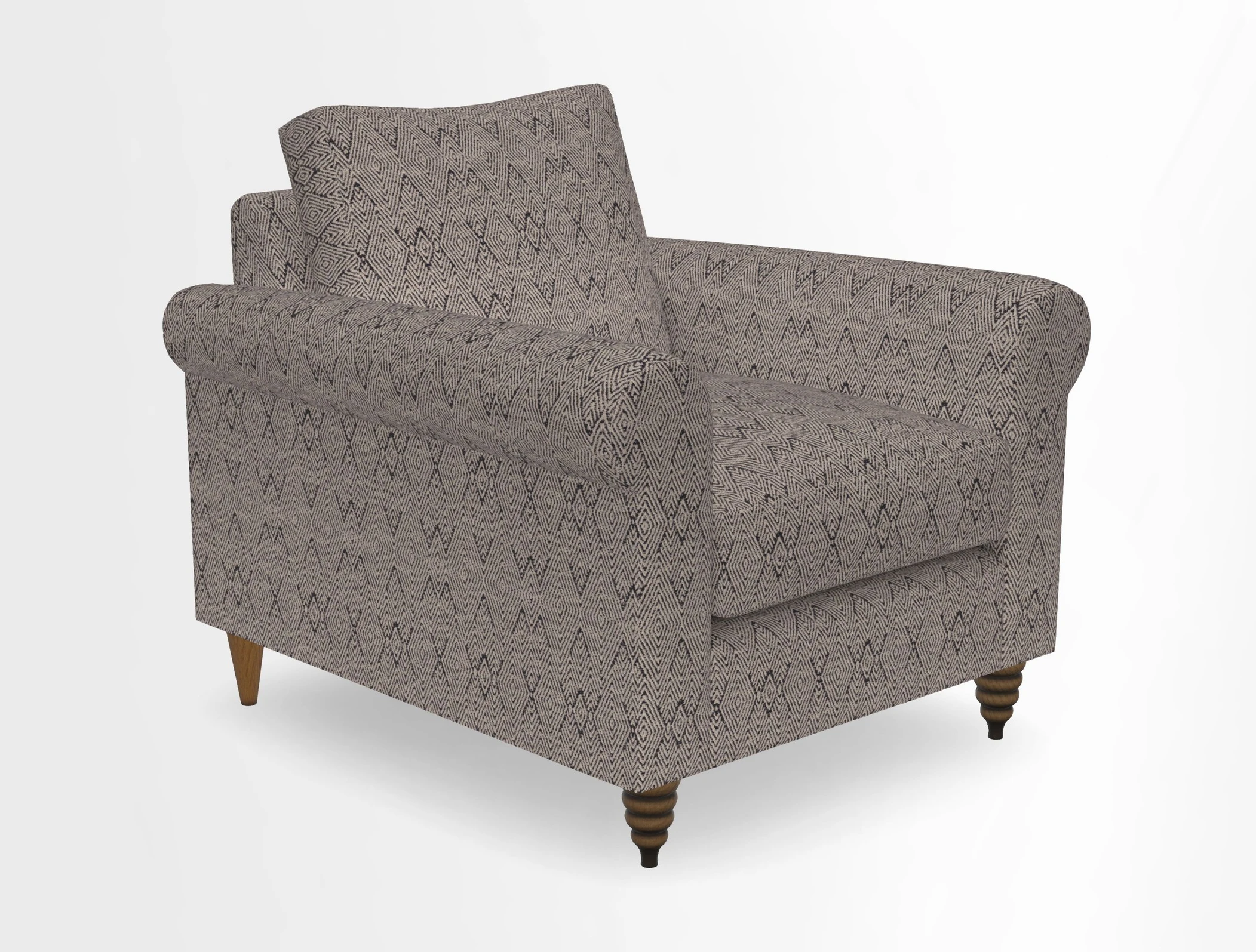 Apuldram Chair in Two Tone Plain Biscuit